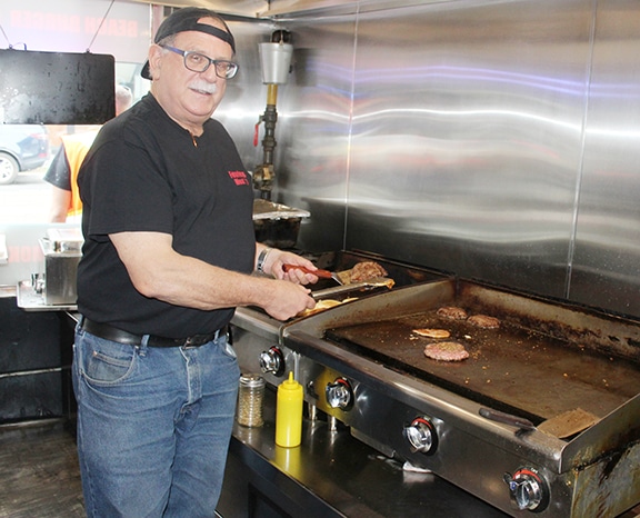 Dave at the Fearless Meat counter